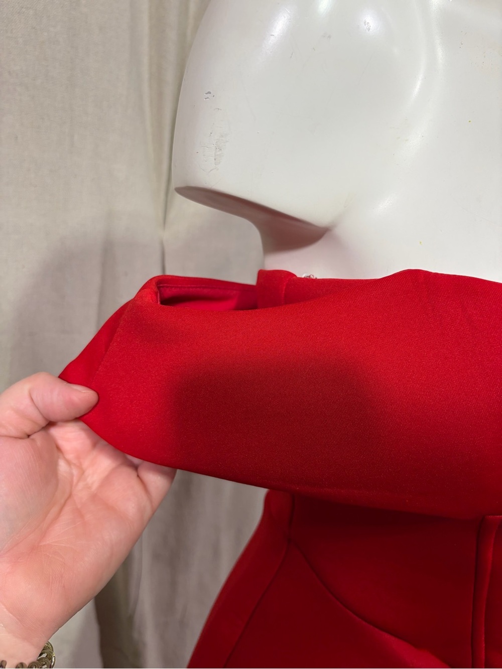 ASOS Design Red Dress - Picture 3 of 6